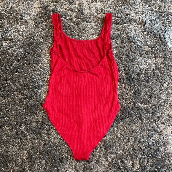 Forever 21 Red Bodysuit - Picture 2 of 3